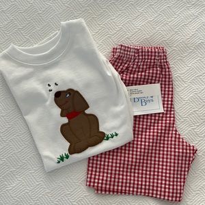 Bailey Boys puppy shorts set size 4 NWT